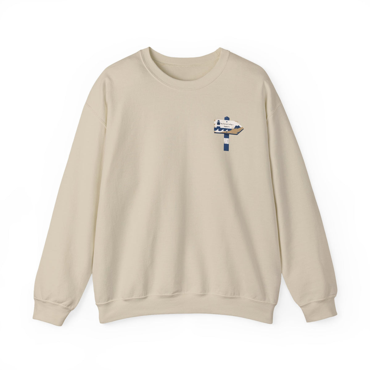 Lighthouse Signpost Crewneck