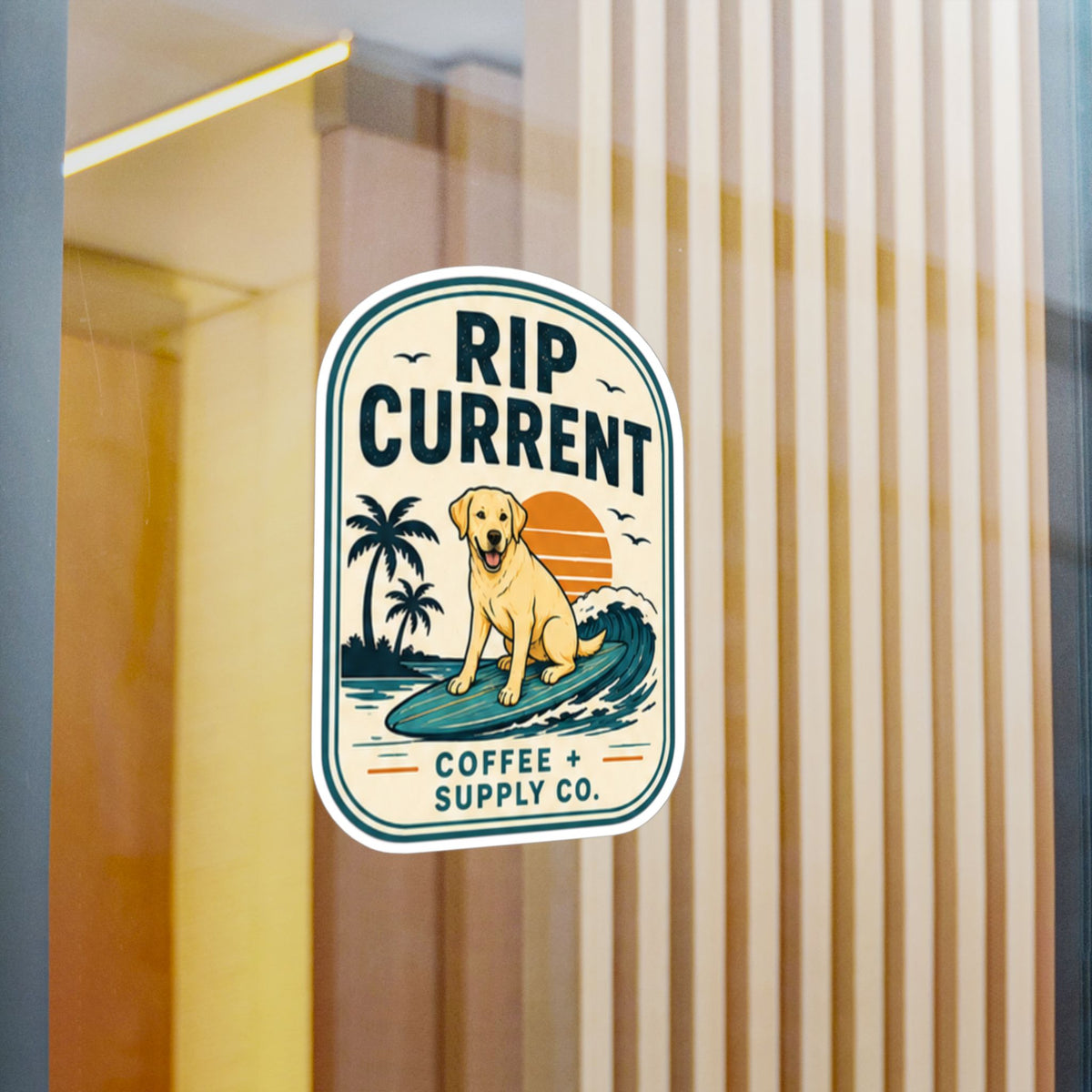 Surfing Lab Sticker