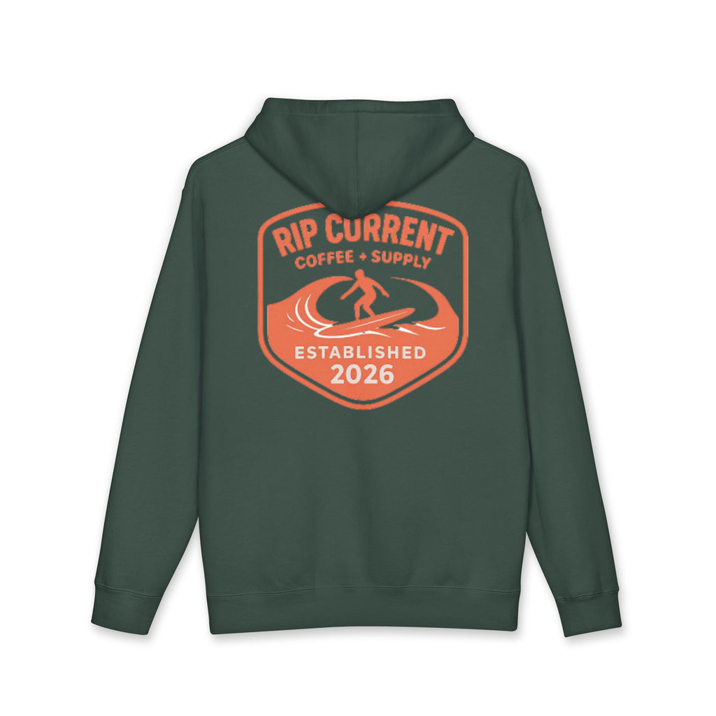 Surf More Worry Less Original Logo Hoodie
