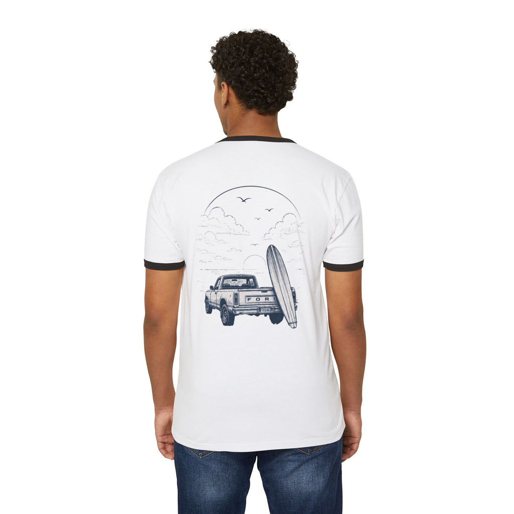 Vintage Ford Truck Ringer Tee