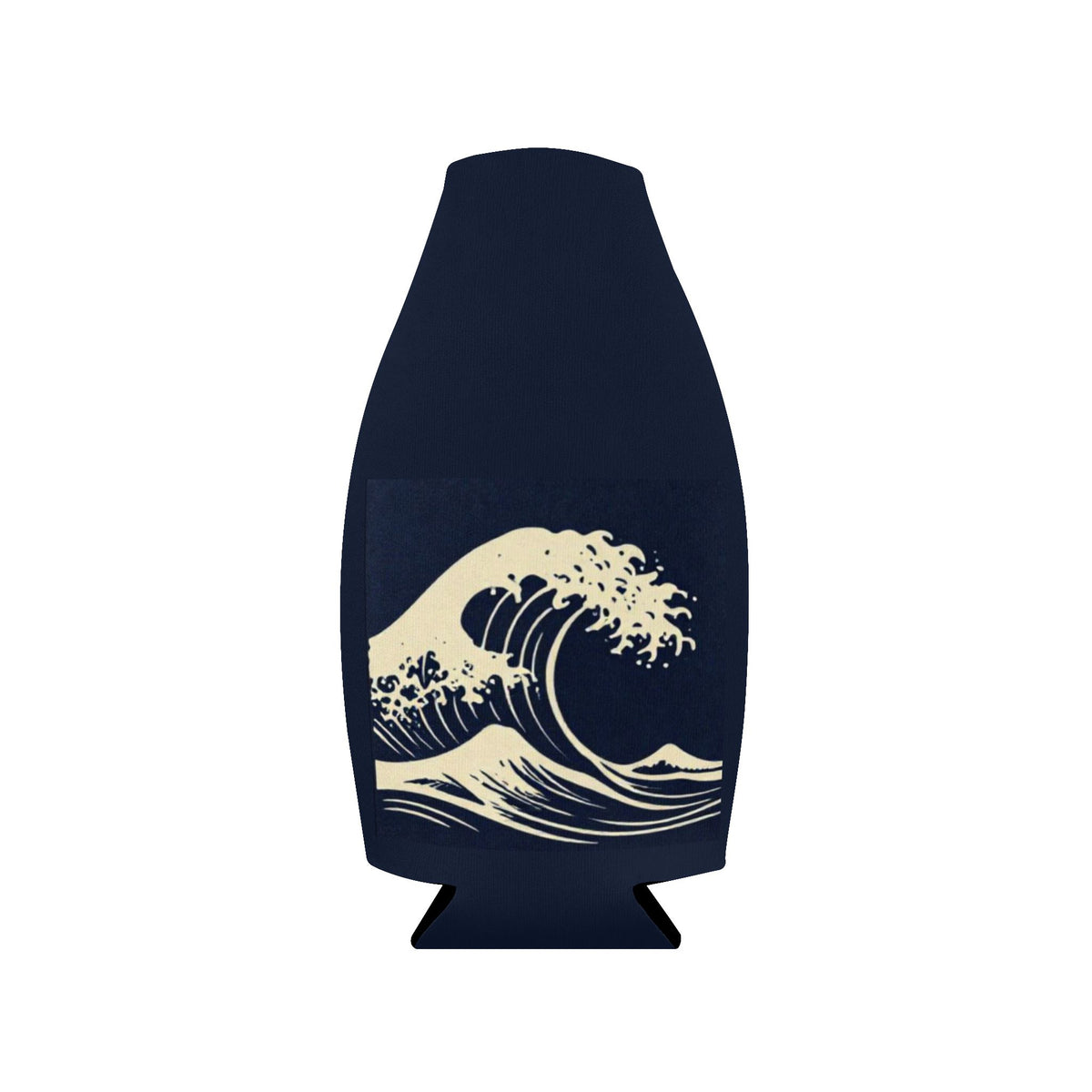 Wave Zip-Up Bottle Cooler Sleeve
