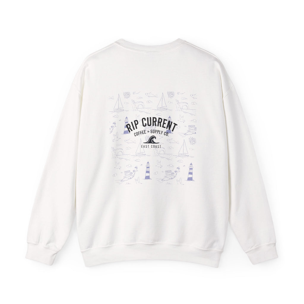 Lighthouse Signpost Crewneck