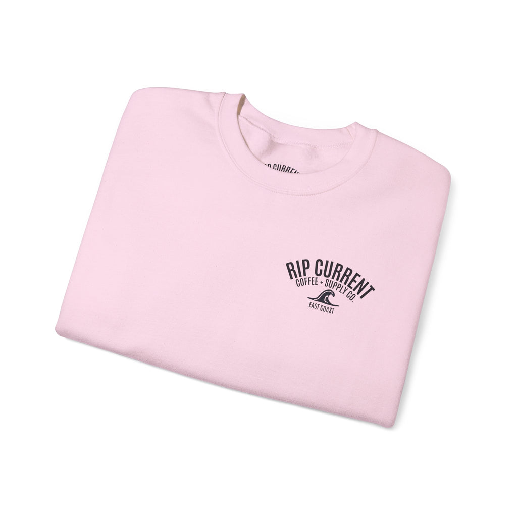Coffee First Waves Second Crewneck