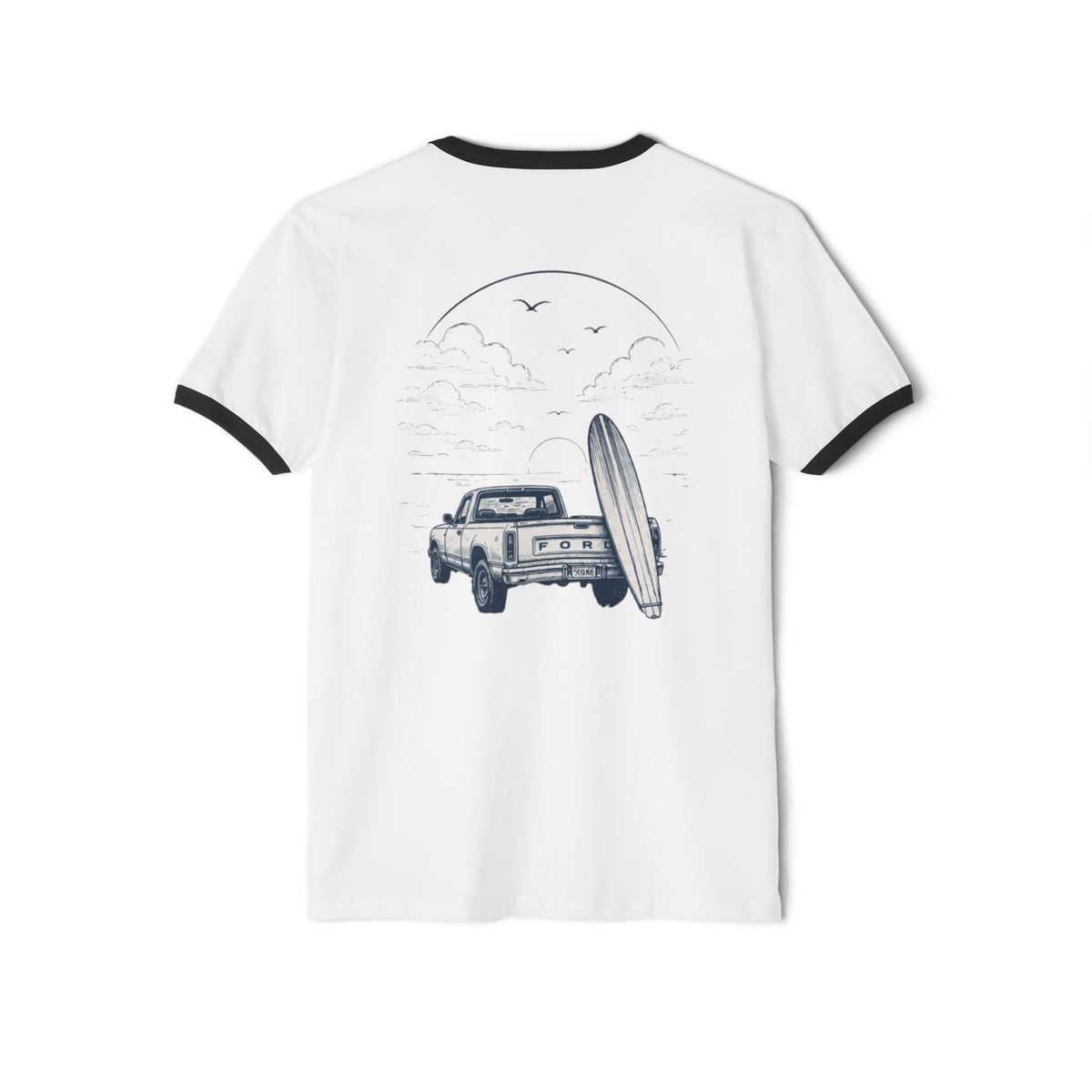 Vintage Ford Truck Ringer Tee