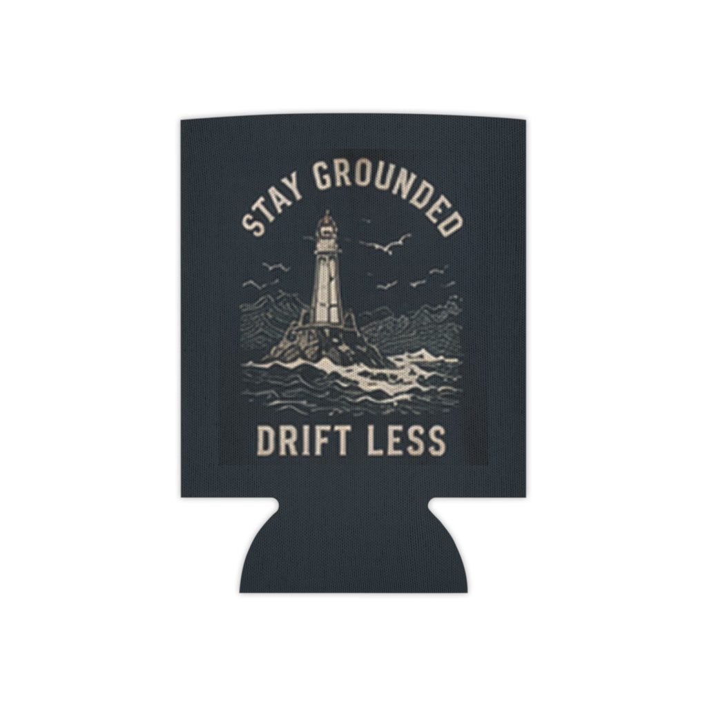 Stay Grounded Drift Less Can Koozie
