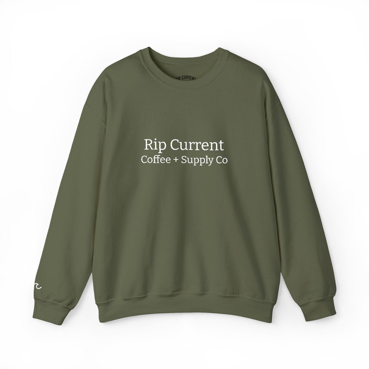 Embroidered Logo Crewneck