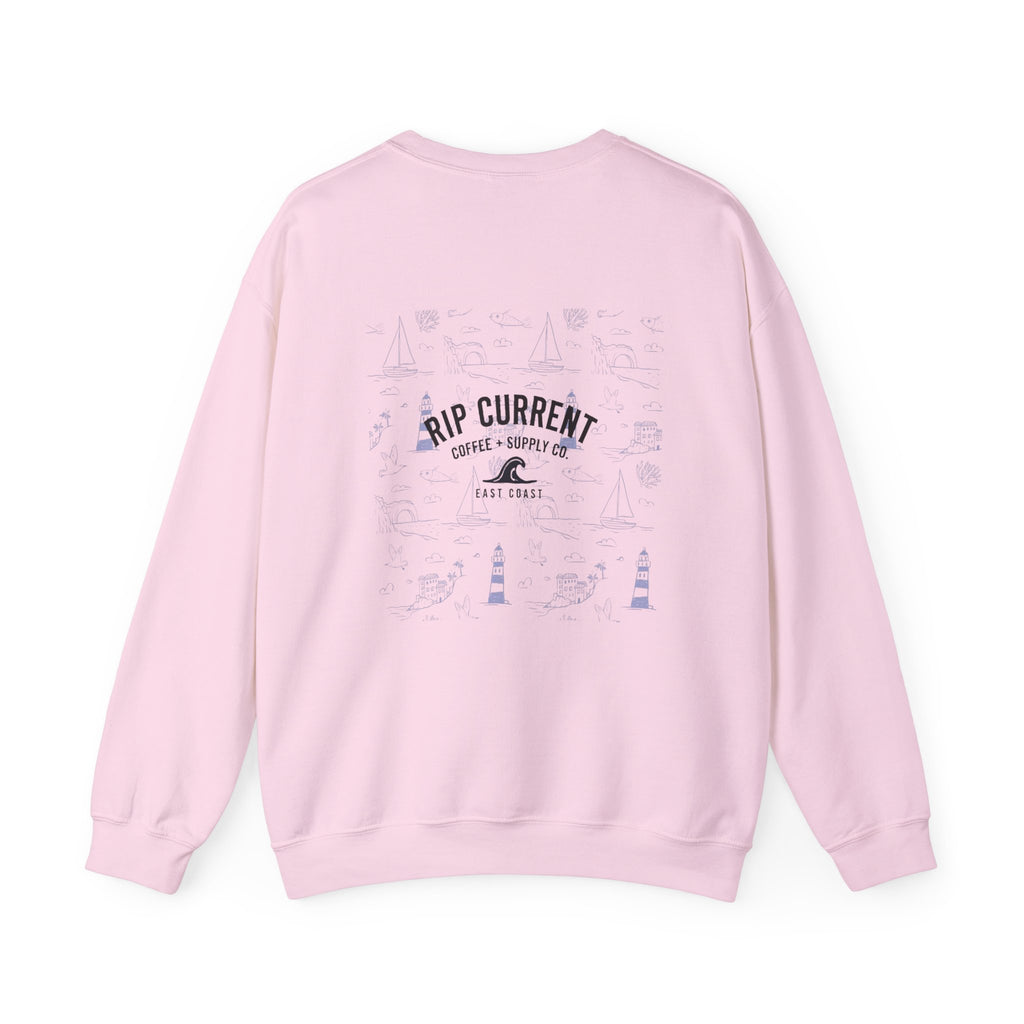 Lighthouse Signpost Crewneck