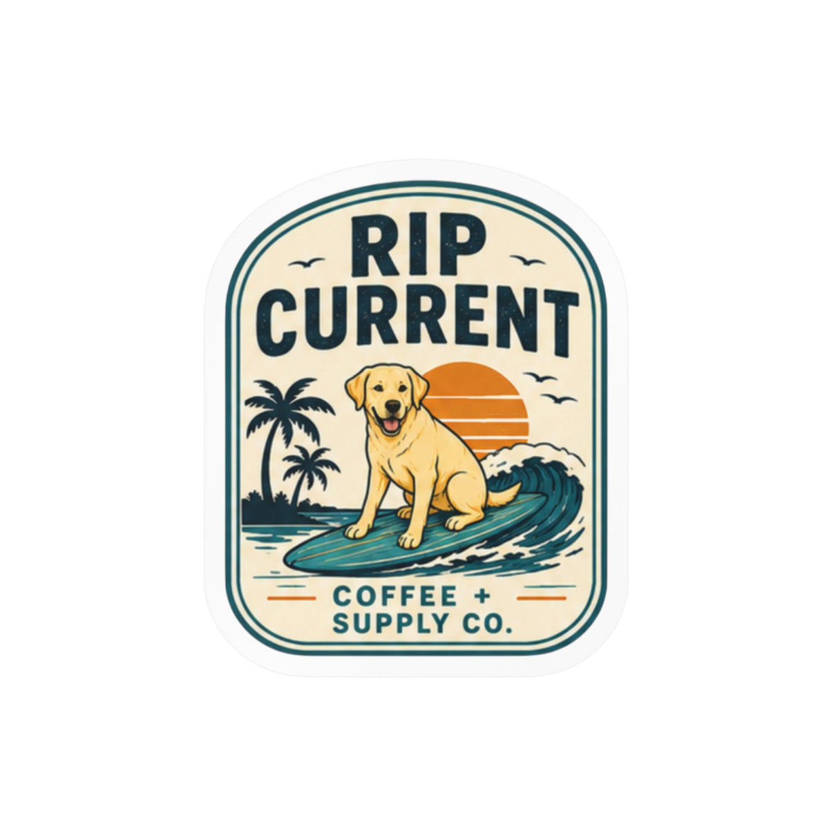 Surfing Lab Sticker