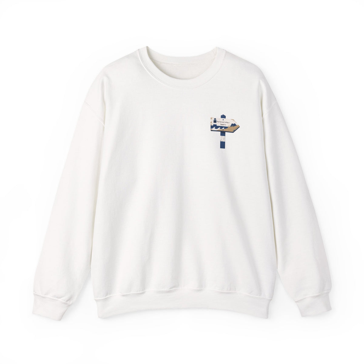 Lighthouse Signpost Crewneck