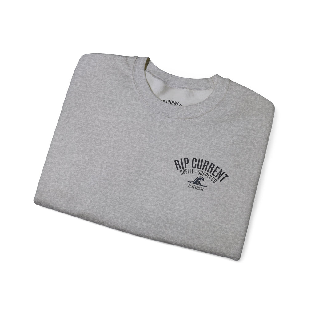 Coffee First Waves Second Crewneck