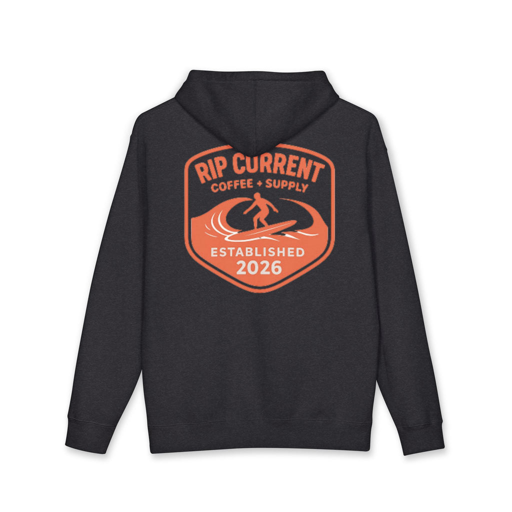 Surf More Worry Less Original Logo Hoodie