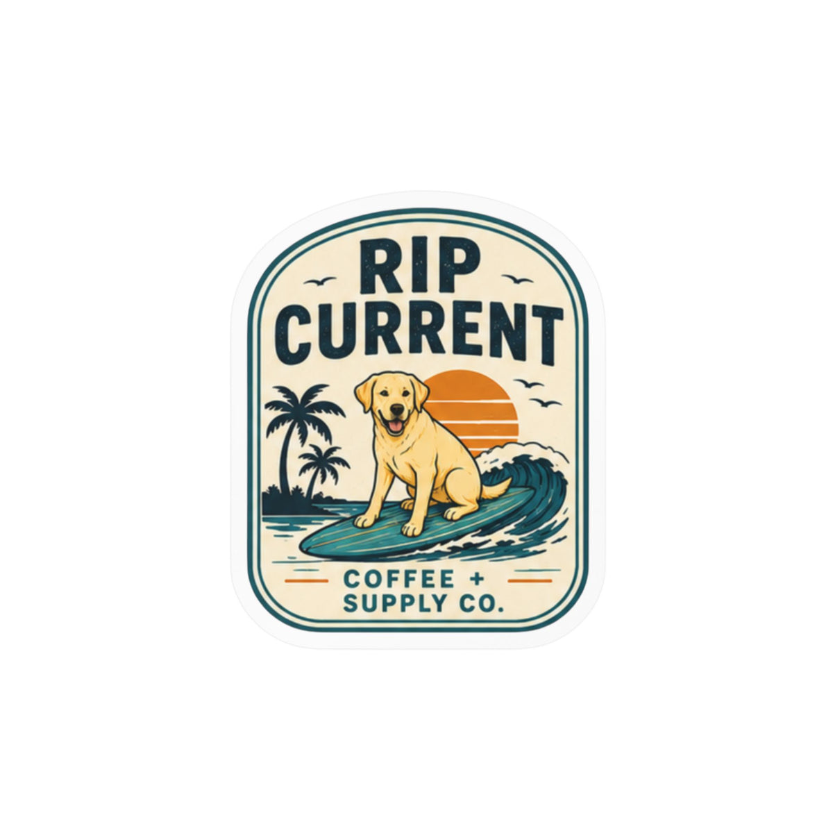 Surfing Lab Sticker