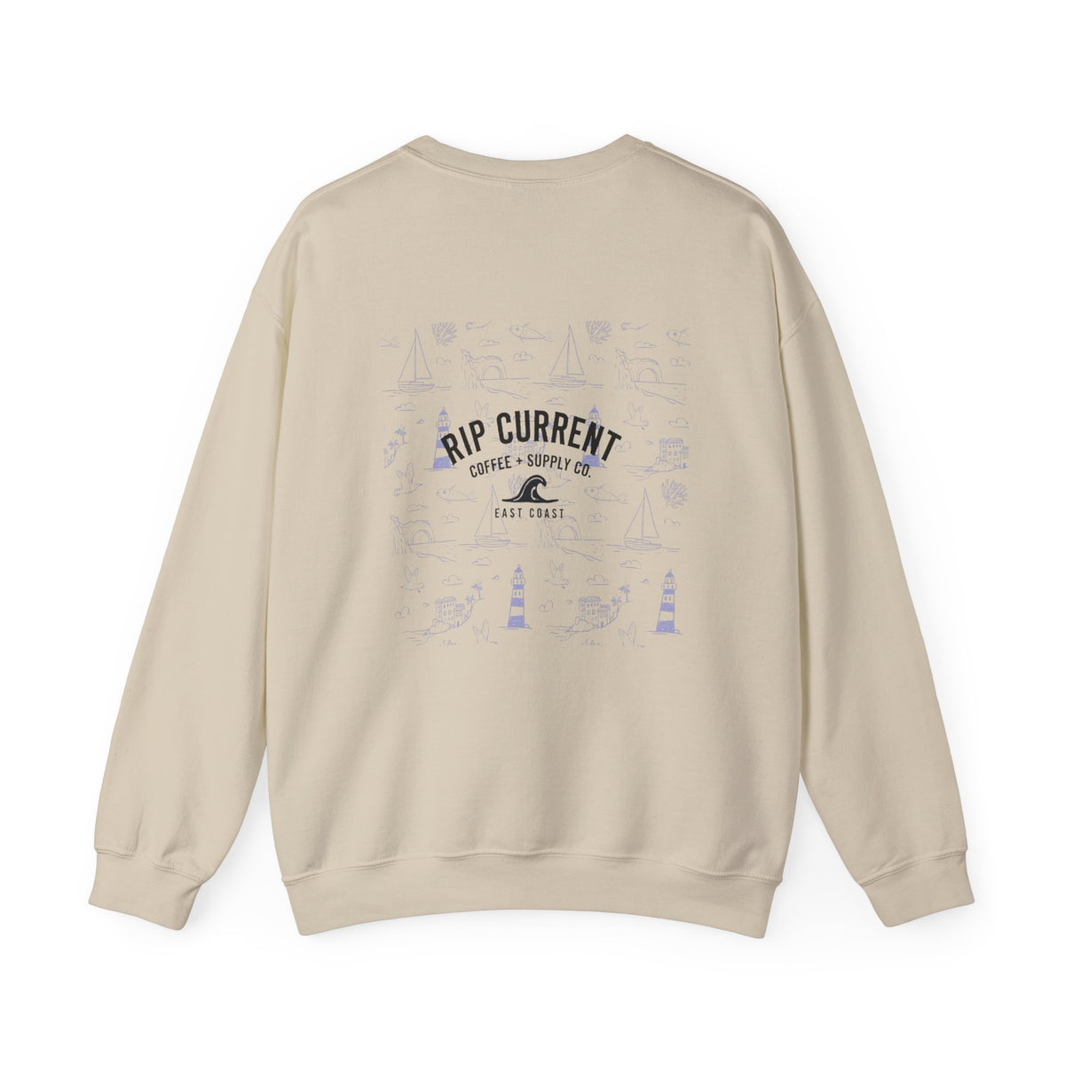Lighthouse Signpost Crewneck